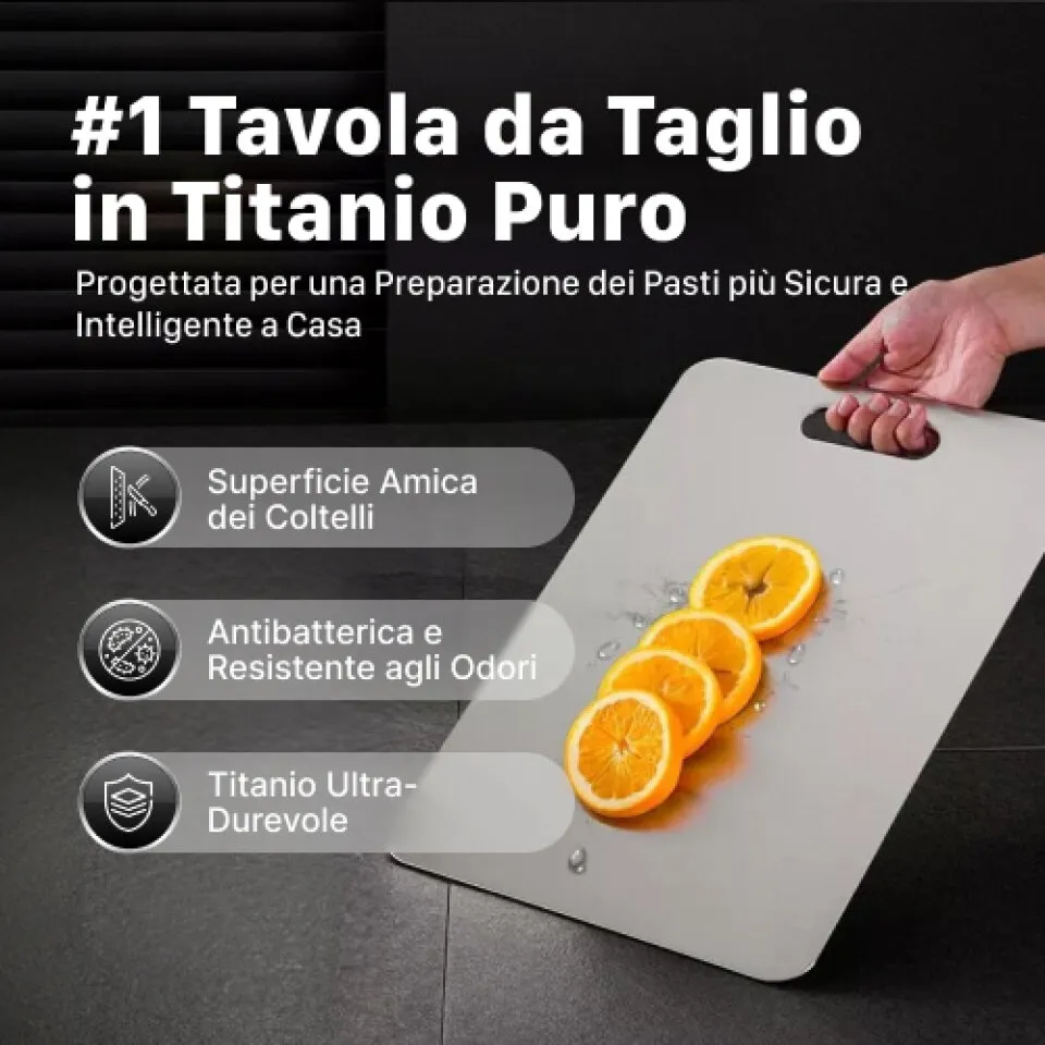 Tagliere Katuchef in titanio